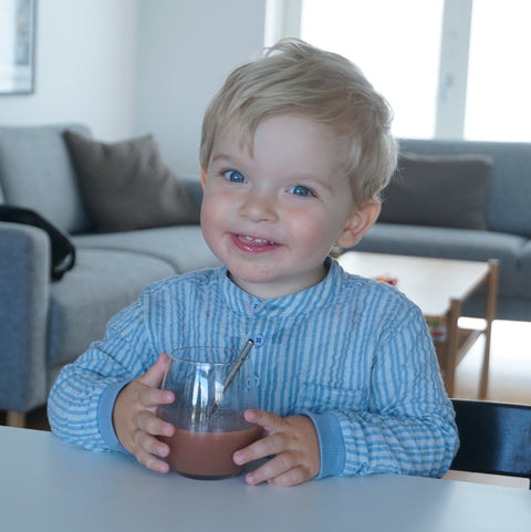 Yummii Yummii Stålsugerør 4-pak med knæk Reusable Straws Stainless Steel 18/8