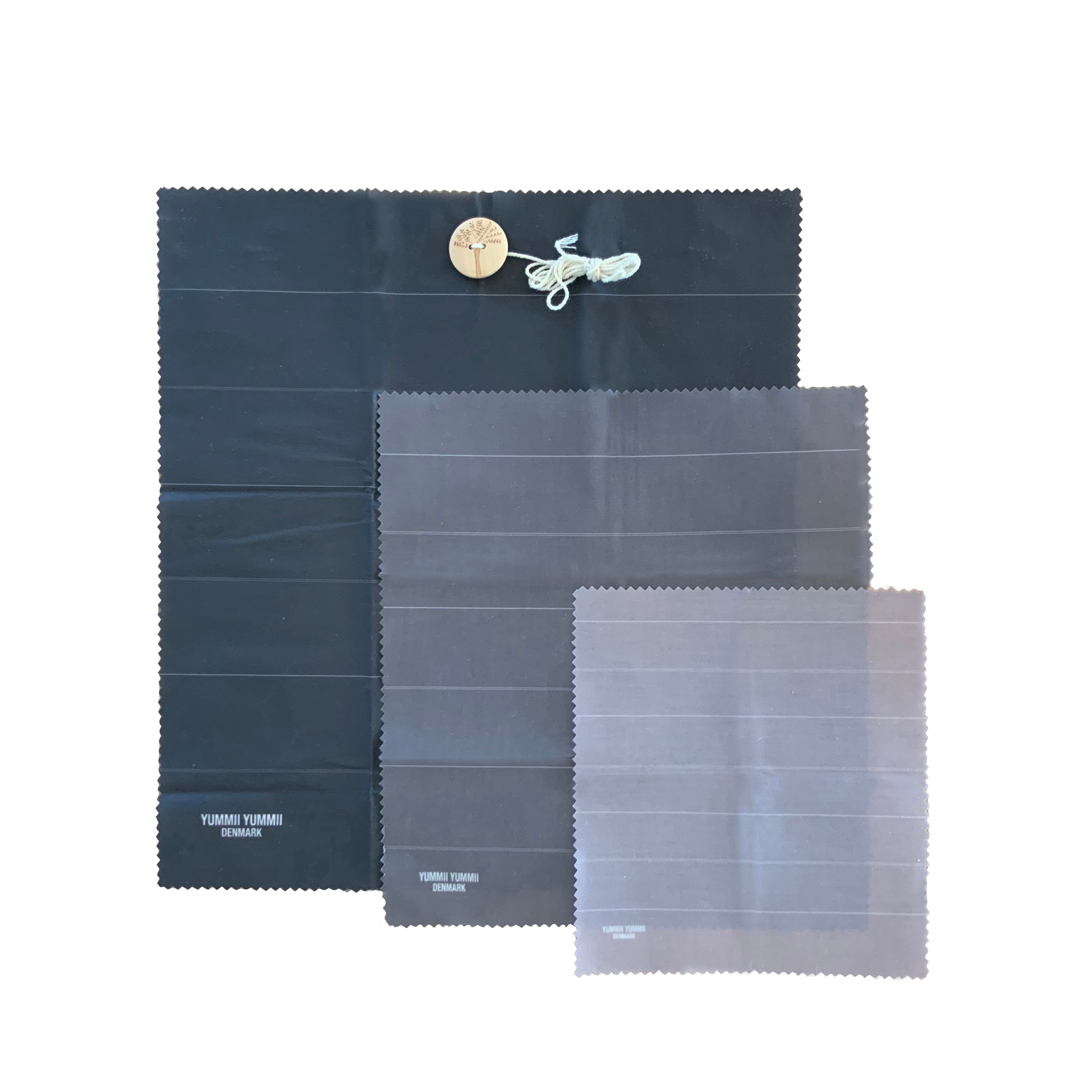 Beeswax wrap Stonemix square - 3 pcs. set