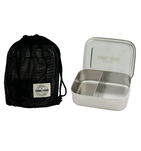 Blandet Bento Pakke - Sæt med 4 rustfri stål madkasser