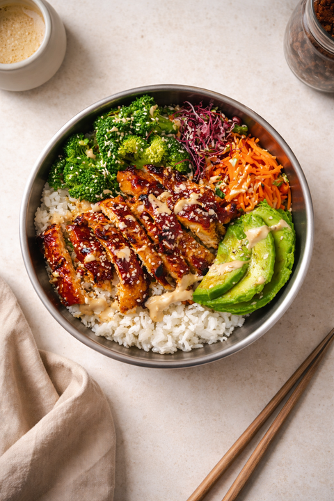 Skål- og Tallerkensæt i Rustfrit Stål - 2 skåle og 1 tallerken