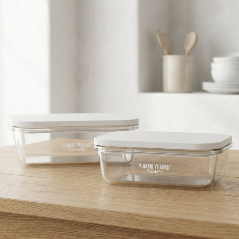 2 for 1 Glasbokse | Mealprep