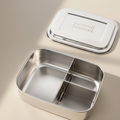 Bento Large 3 madkasse med 3 rum - kemifri madkasse i rustfrit stål - Yummii Yummii
