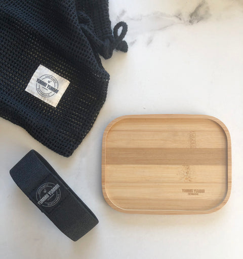 Yummii Yummii Bamboo Lid Medium Accessories Bamboo