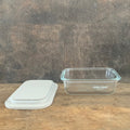 Yummii Yummii GLASS BOX SEA SHELL SMALL MEAL PREP Sea shell