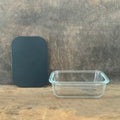 Yummii Yummii GLASS BOX STONE SMALL MEAL PREP stone