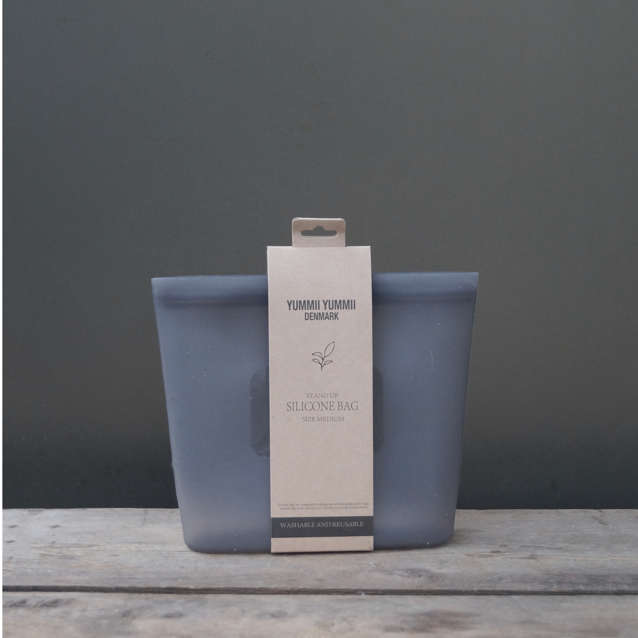 Standup Silicone Bag - Pinecone - medium